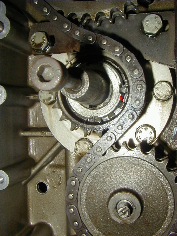 lower (crank and oil pump) gear